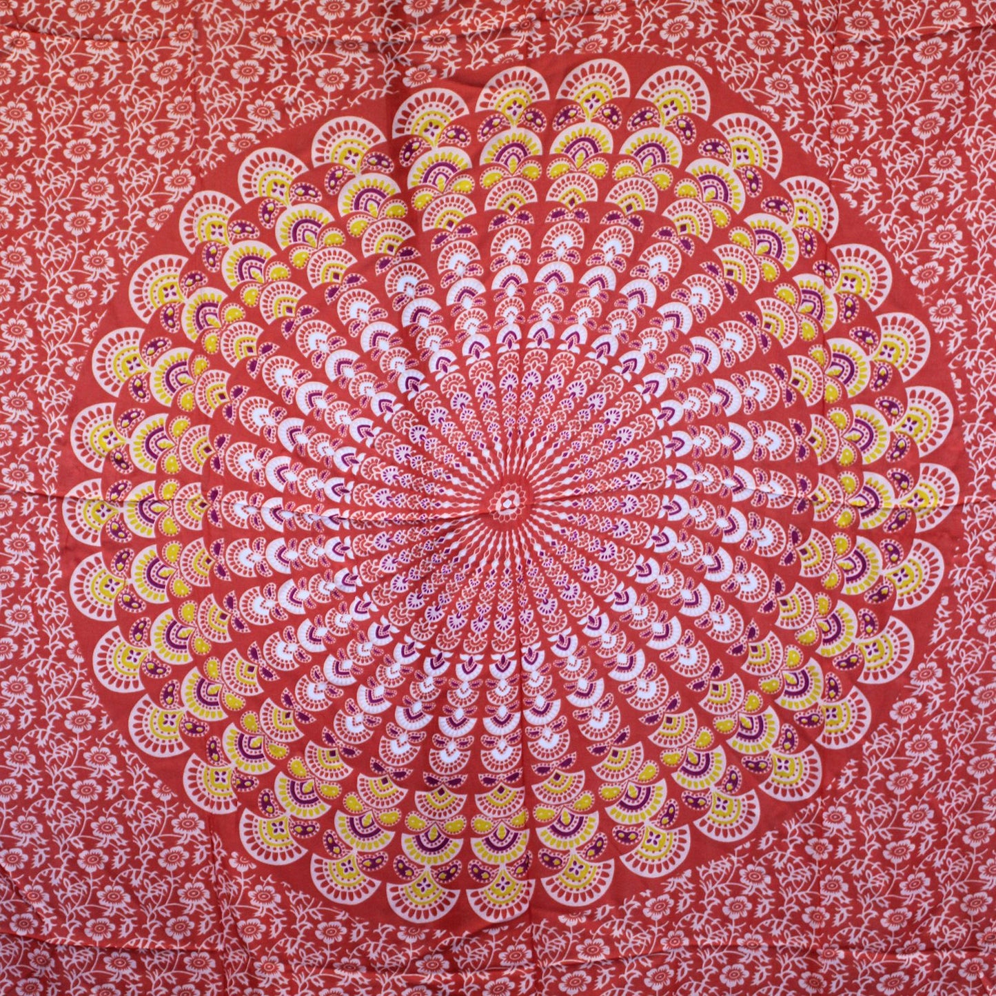 Sarong-Set Pink Rosa Mandala – 2-tlg. Rayon Wickeltuch