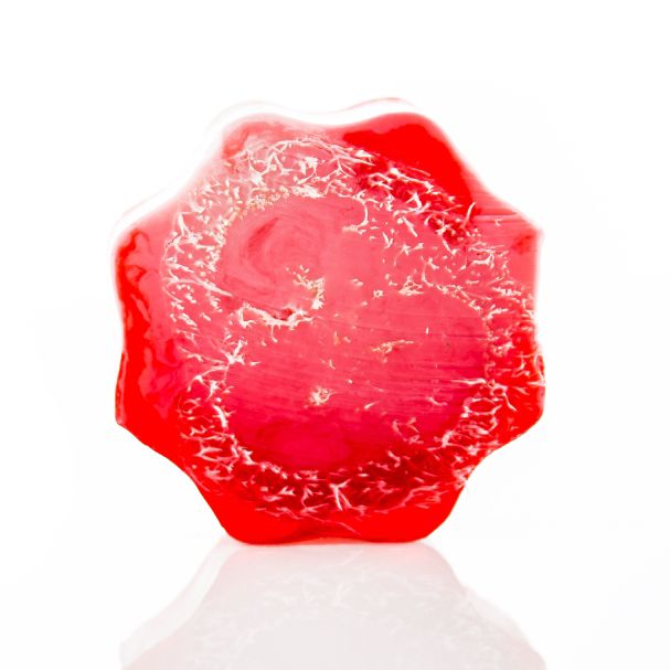 Natürliches Luffa Seifenblatt mit Erdbeerduft (100g) – Peeling & Pflege in einem