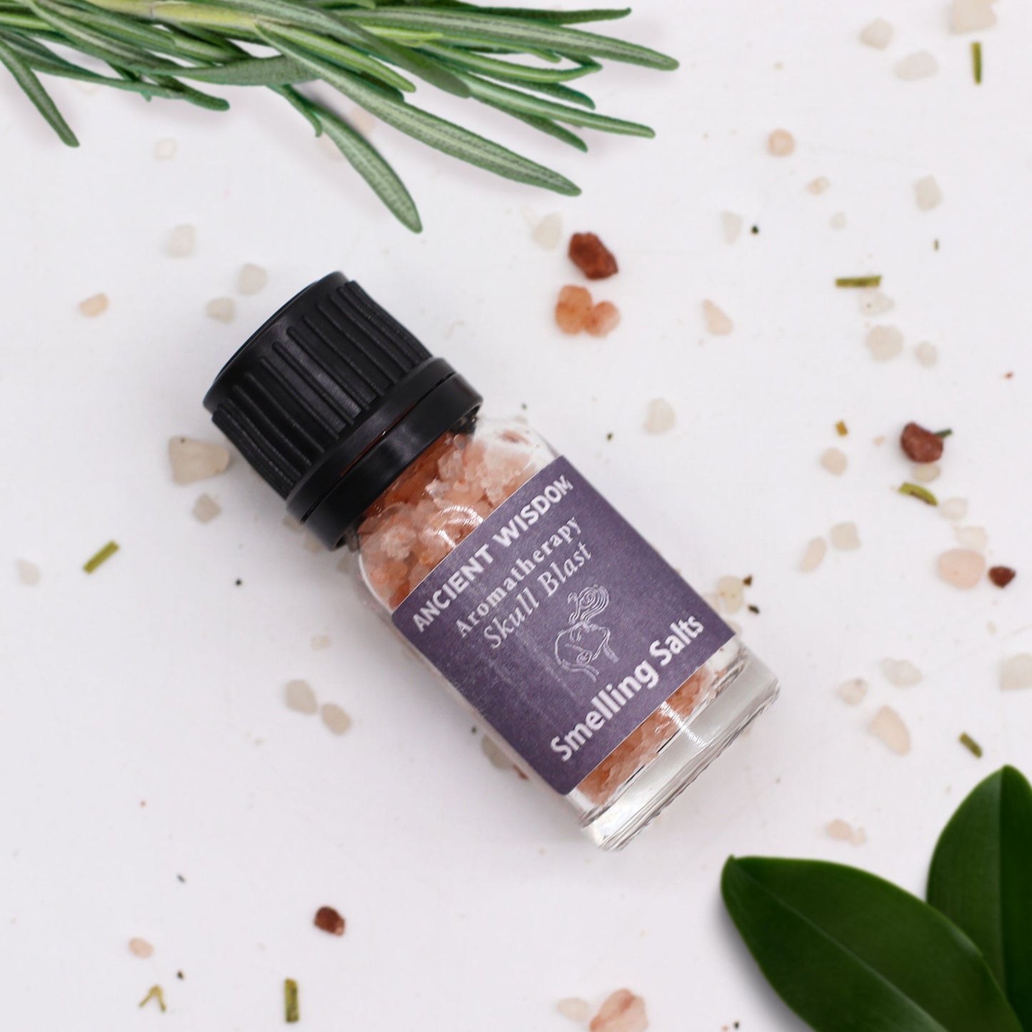 Energie-Boost – Aromatherapie-Inhalationssalz mit Himalaya-Salz