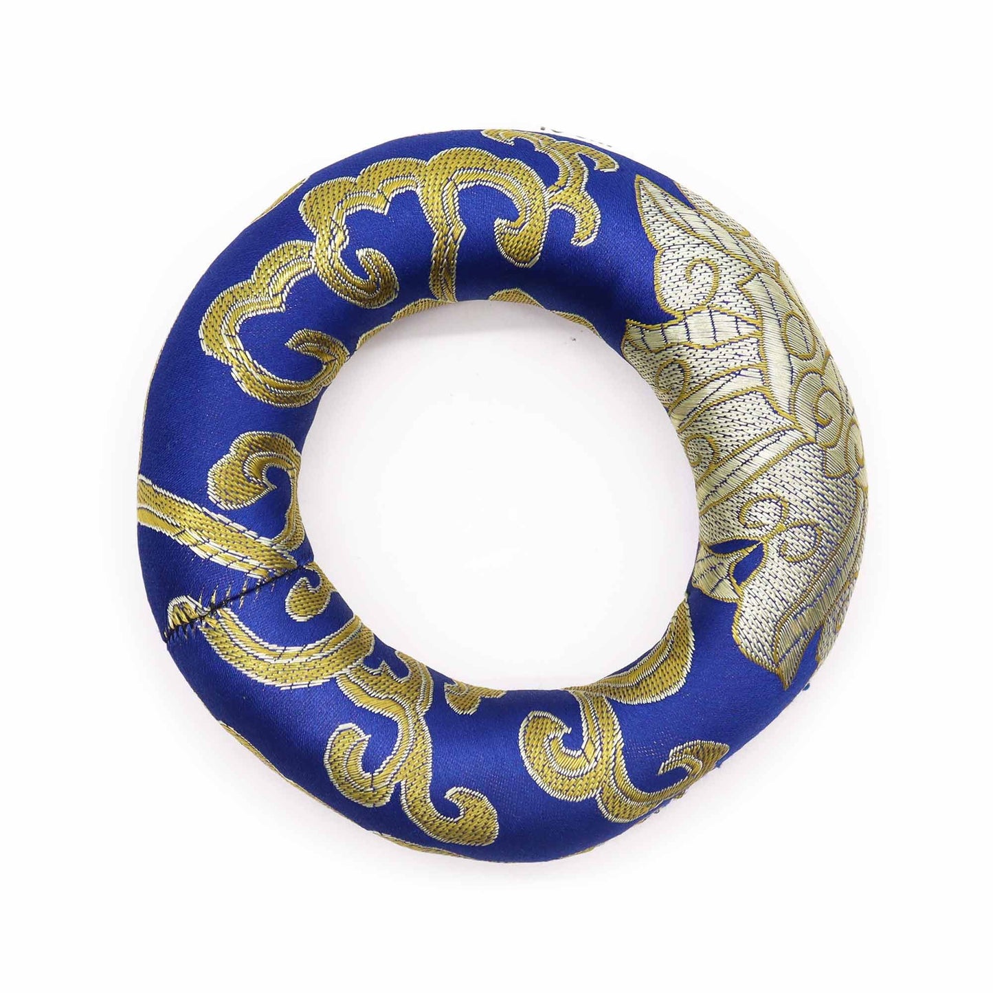 Klangring-Kissen in Tiefblau – Premium-Zubehör für 12-14 cm Klangschalen