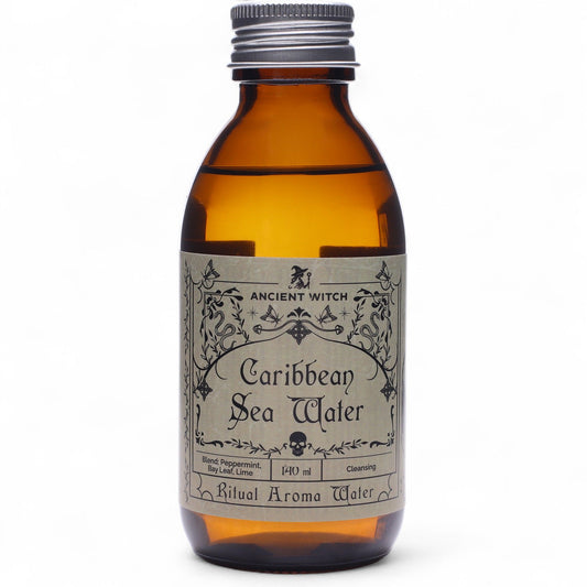 Ritualwasser Karibisches Meer – Reinigendes Elixier mit Pfefferminze, Lorbeer & Limette