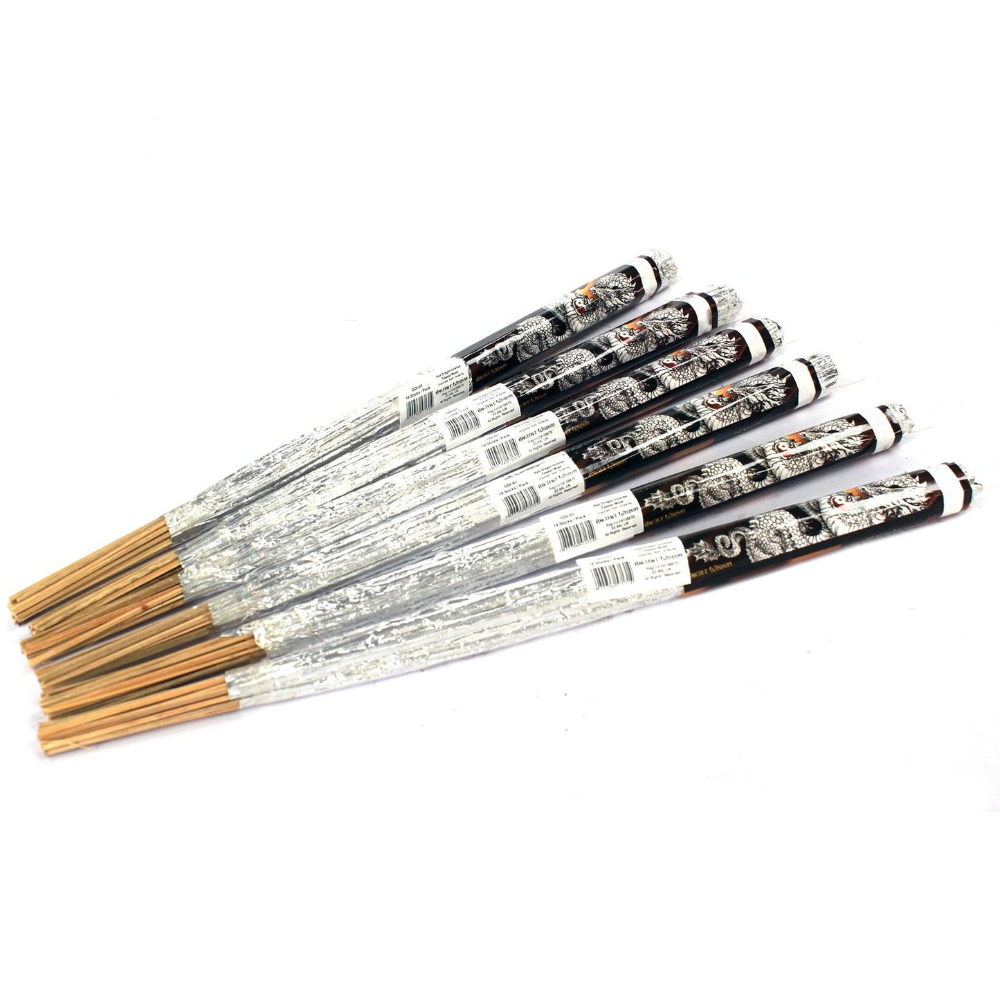 Red Dragon Weihrauch Räucherstäbchen – 18 handgerollte Stäbchen