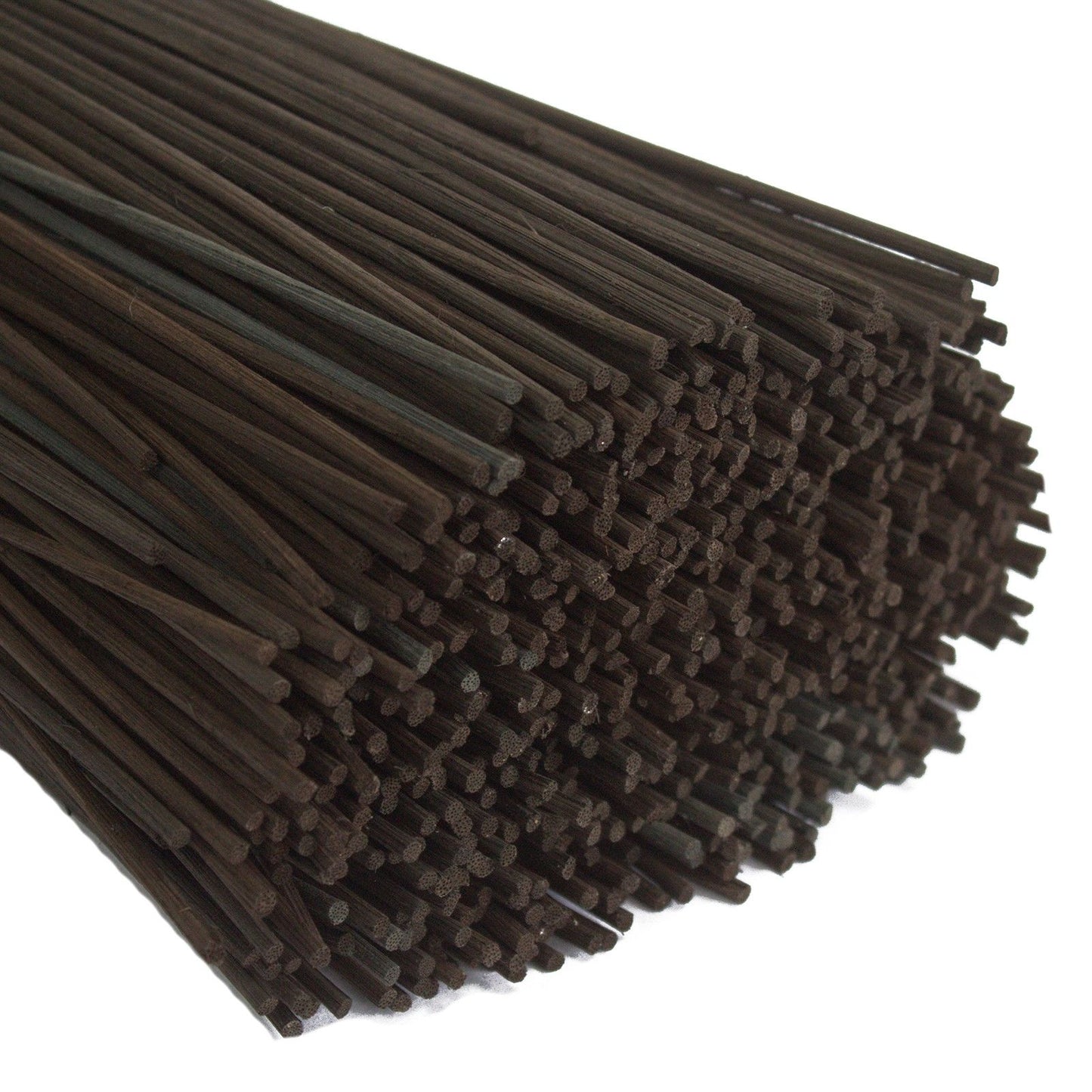Diffusor-Stäbchen in Schwarz aus Rattan, 25cm Länge, 3mm Durchmesser - Großpackung mit ca. 500 Stück
