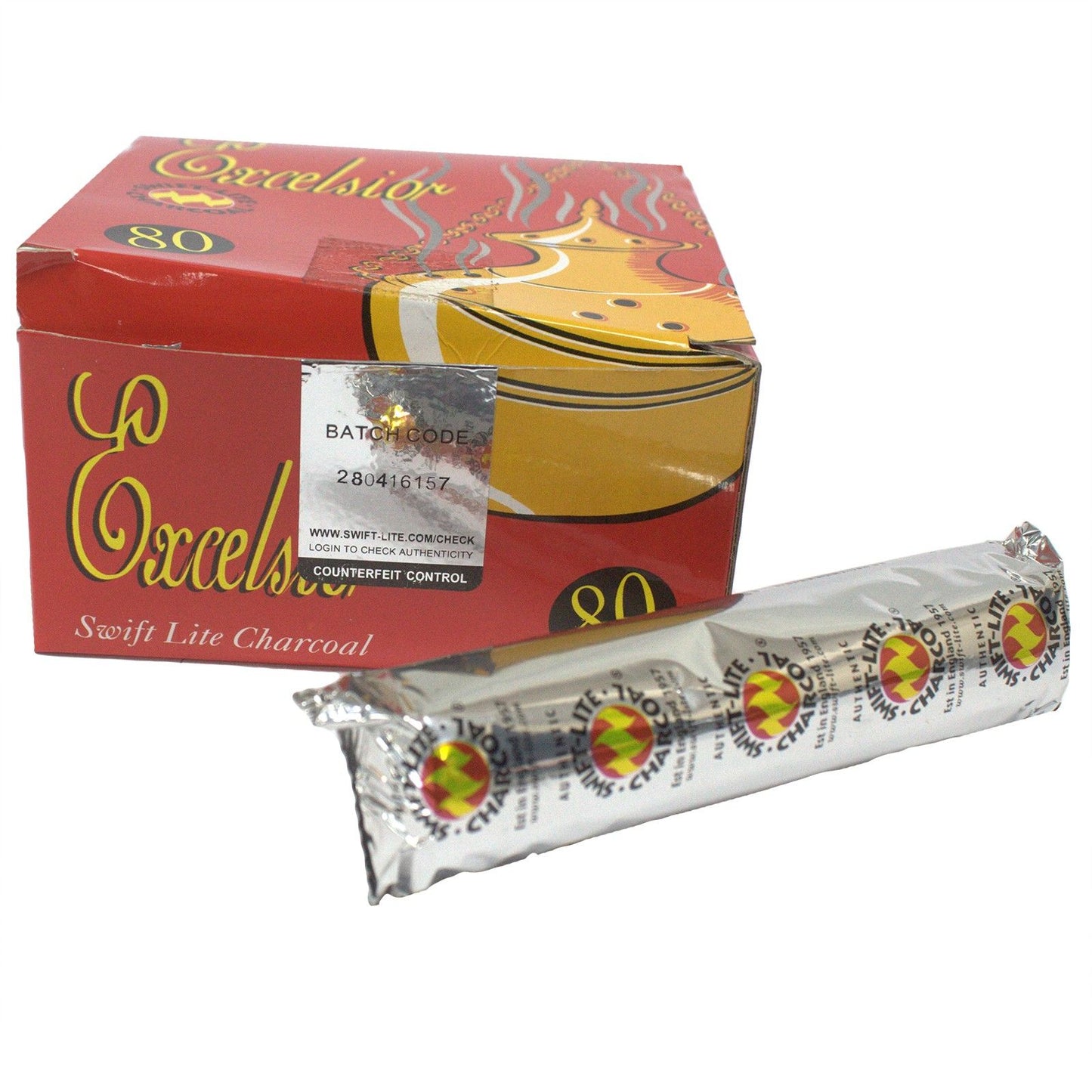 Premium Räucherkohle-Set – 10 Tabletten für Harze & Kräuter