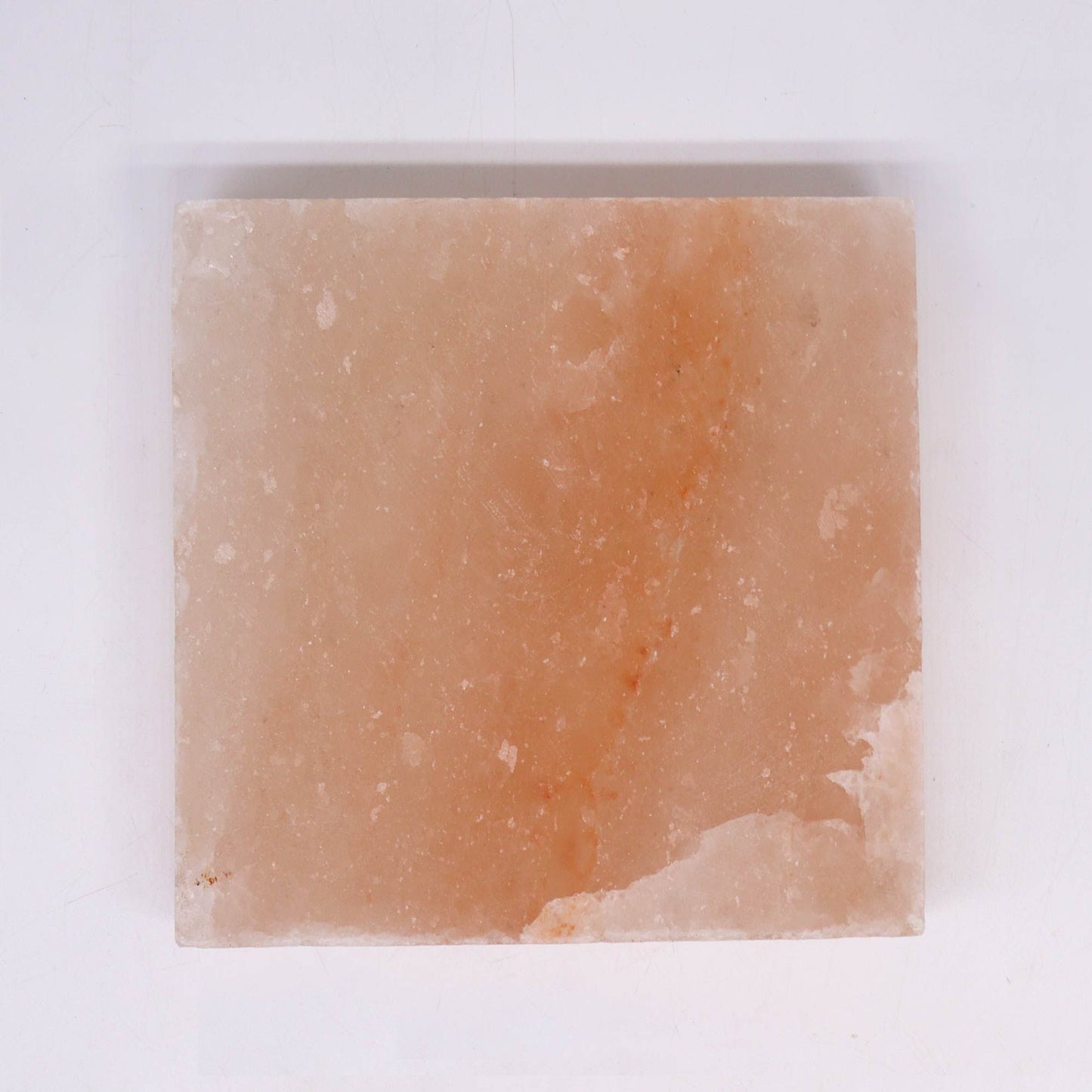 Gourmet-Kochplatte aus Himalaya-Salz, quadratisch 20x20x5 cm