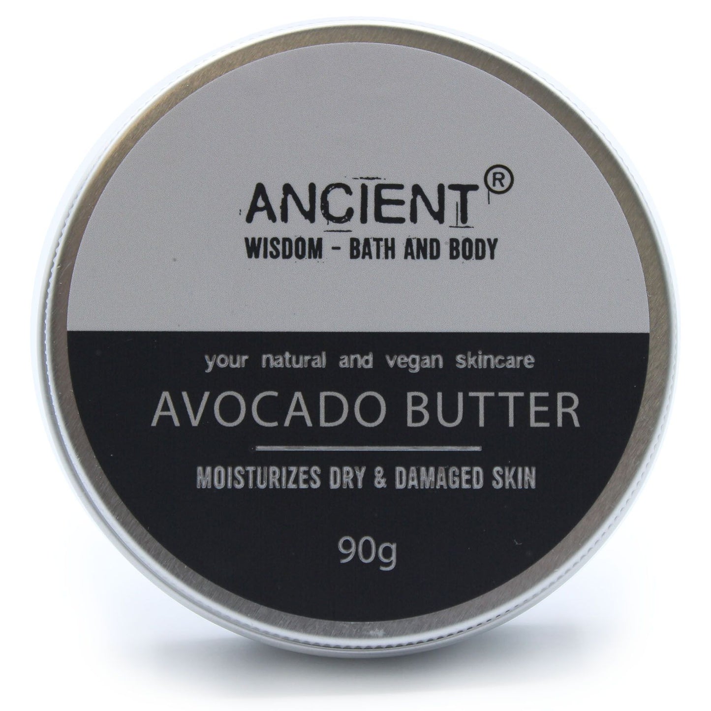 Pure Avocado Körperbutter mit Shea Butter – 90g Dose für intensive Regeneration