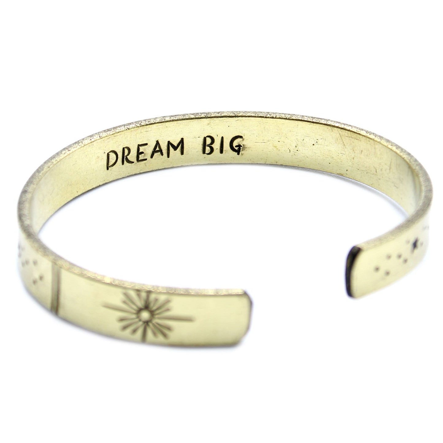 Armband 'Inspiration' aus Messing mit persönlicher Gravur