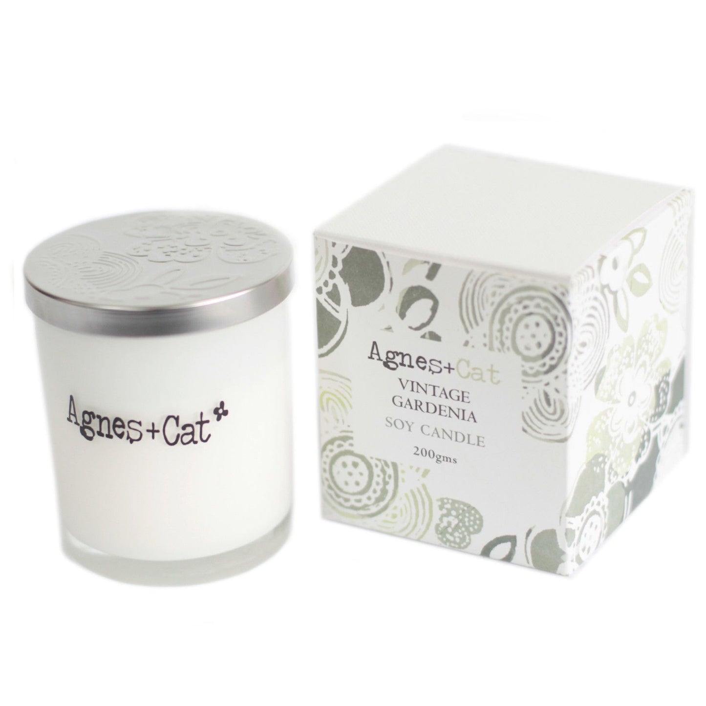 Votivkerze Vintage Gardenia – Natürlicher Sojawachs-Duft