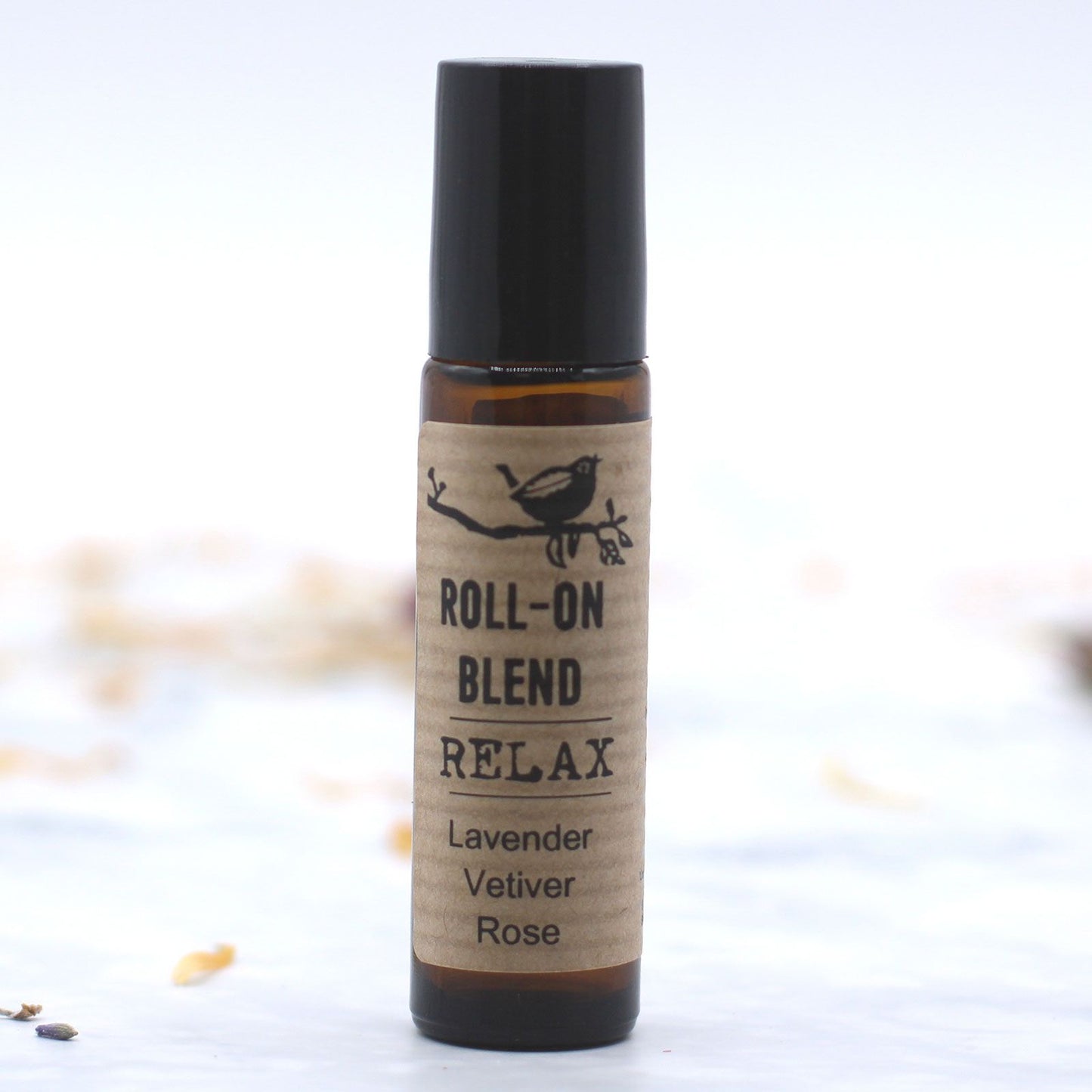 Roll-On für innere Ruhe – Lavendel, Vetiver & Rose Aromablendung (10 ml)