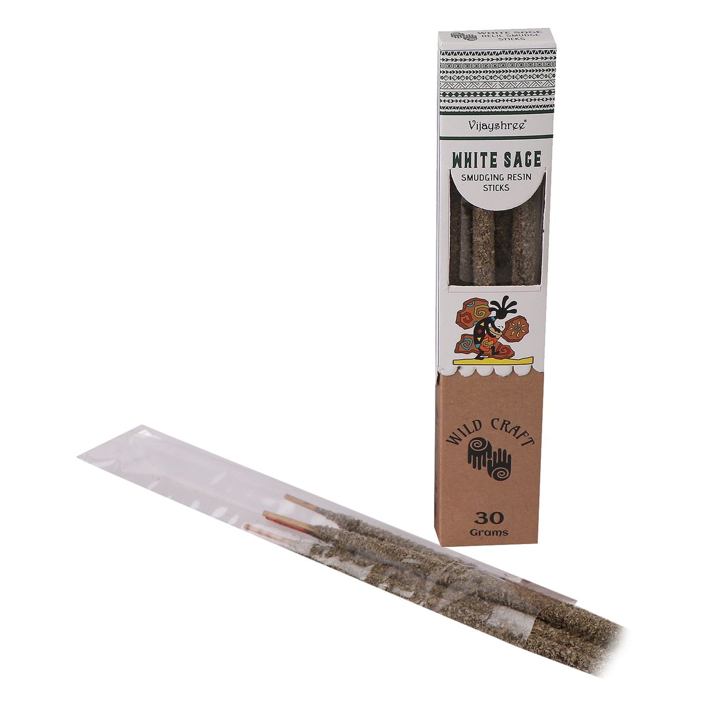 Goldener Weißer Salbei Räucherstäbchen - 6 Stück, 30g