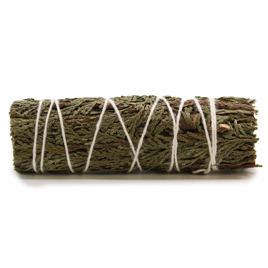 Natürliches Zedern-Räucherbündel Mini – Handgebunden, 11 cm