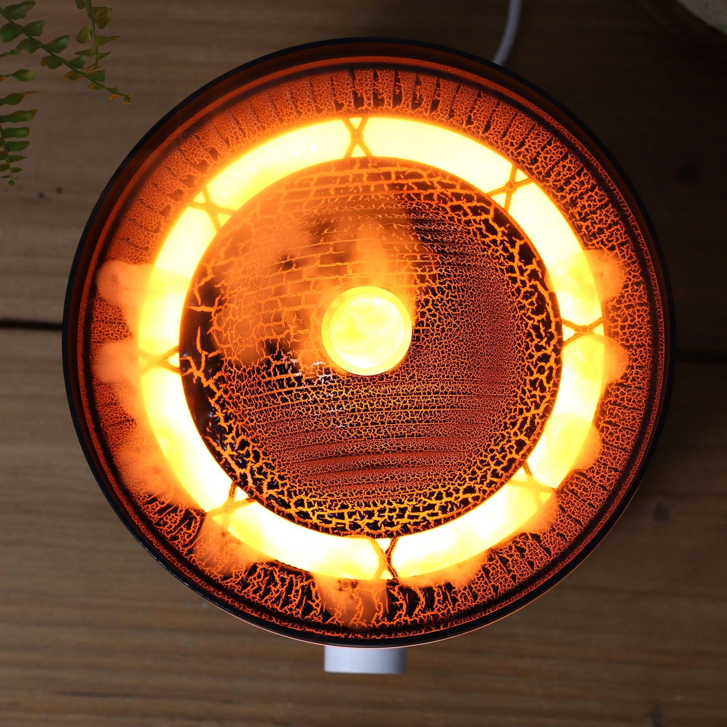 Volcanic Mystic Ultraschall-Diffuser mit 3D-Flammen-Effekt – 560ml