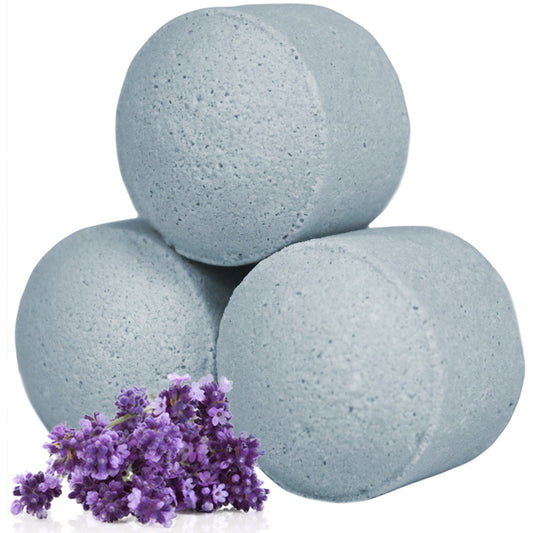 Lavendel Mini-Badebomben Box - 90 Stück für Wellness & Entspannung
