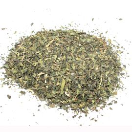 Getrocknete Brennnesselblätter geschnitten, 1kg – Natürliches Dekomaterial