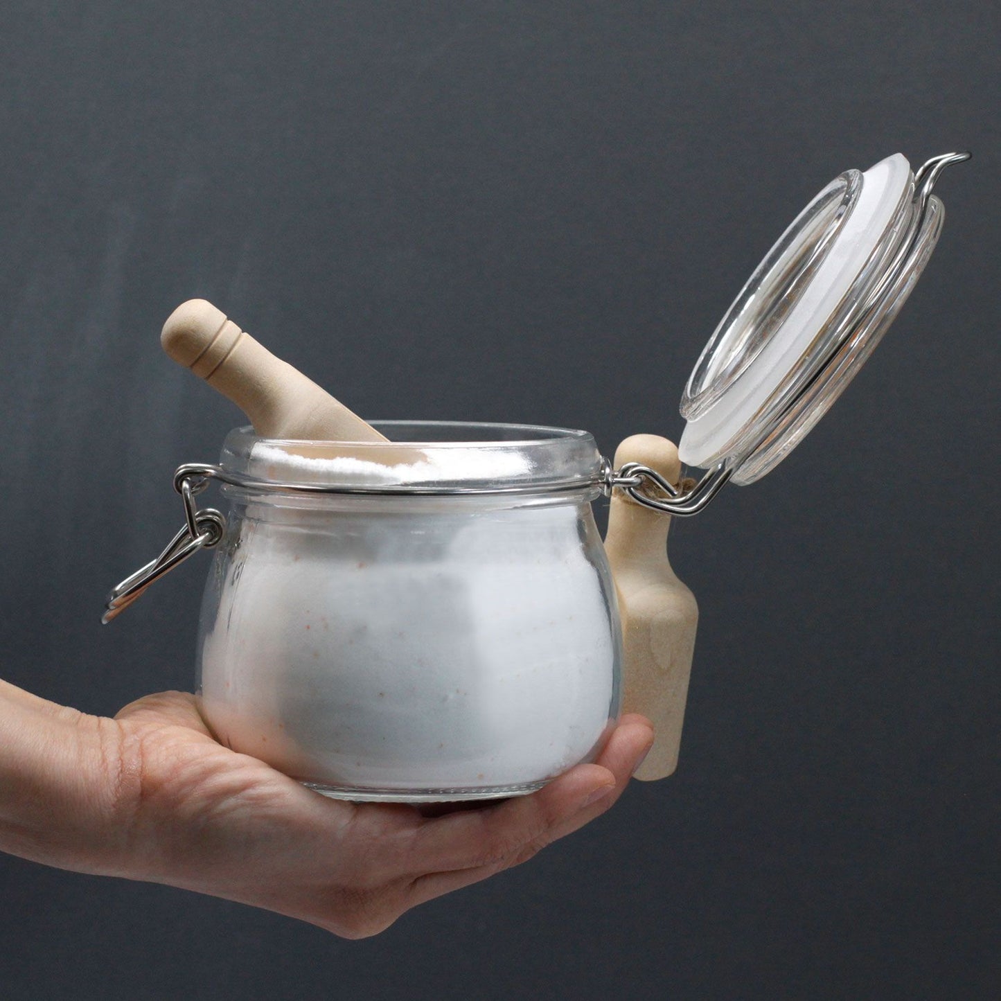 Fairy Dust Badezauber Pulver 'Rhabarber' 500g im Glas
