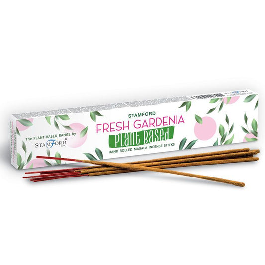 Masala Räucherstäbchen 'Frische Gardenia' – Pflanzliche Handarbeit