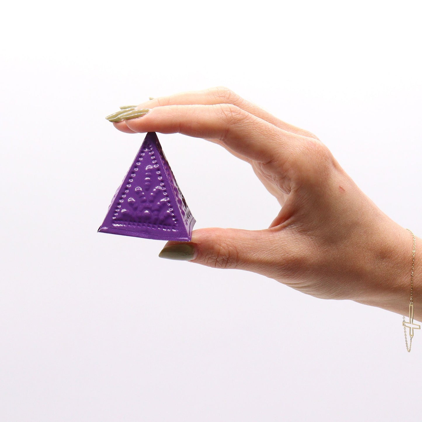 Aluminium-Formenset für Weihrauchpyramiden in drei Farben