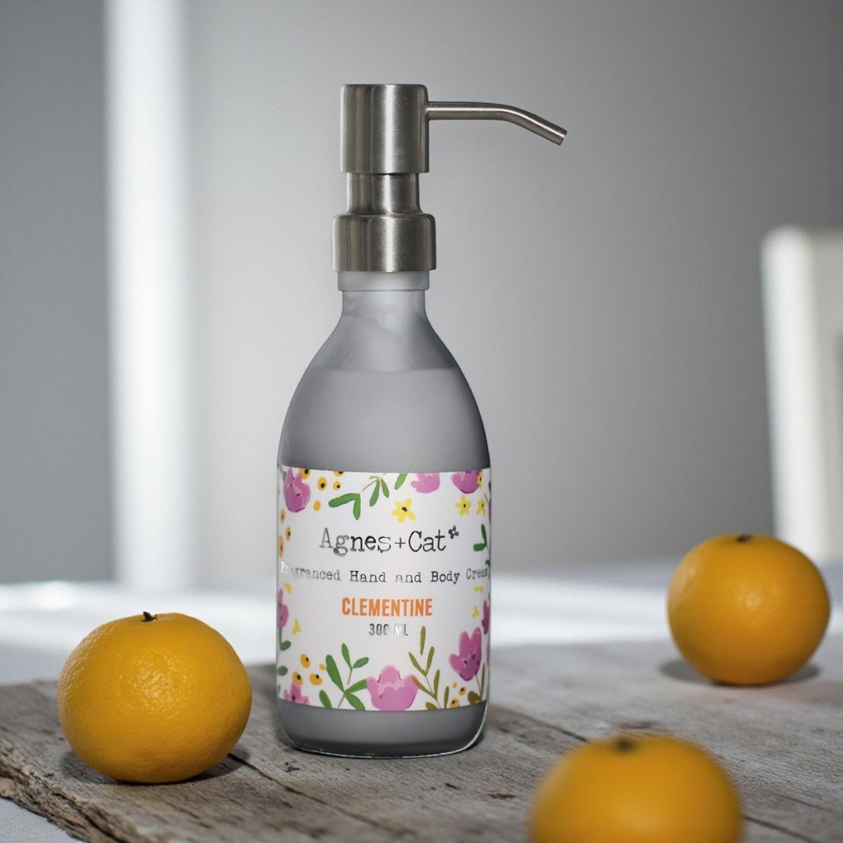 Hand & Body Cream Clementine - Intensiv feuchtigkeitspendend, 300ml