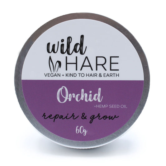 Wild Hare Festes Shampoo Bar Orchidee – 60g für weiches, glänzendes Haar