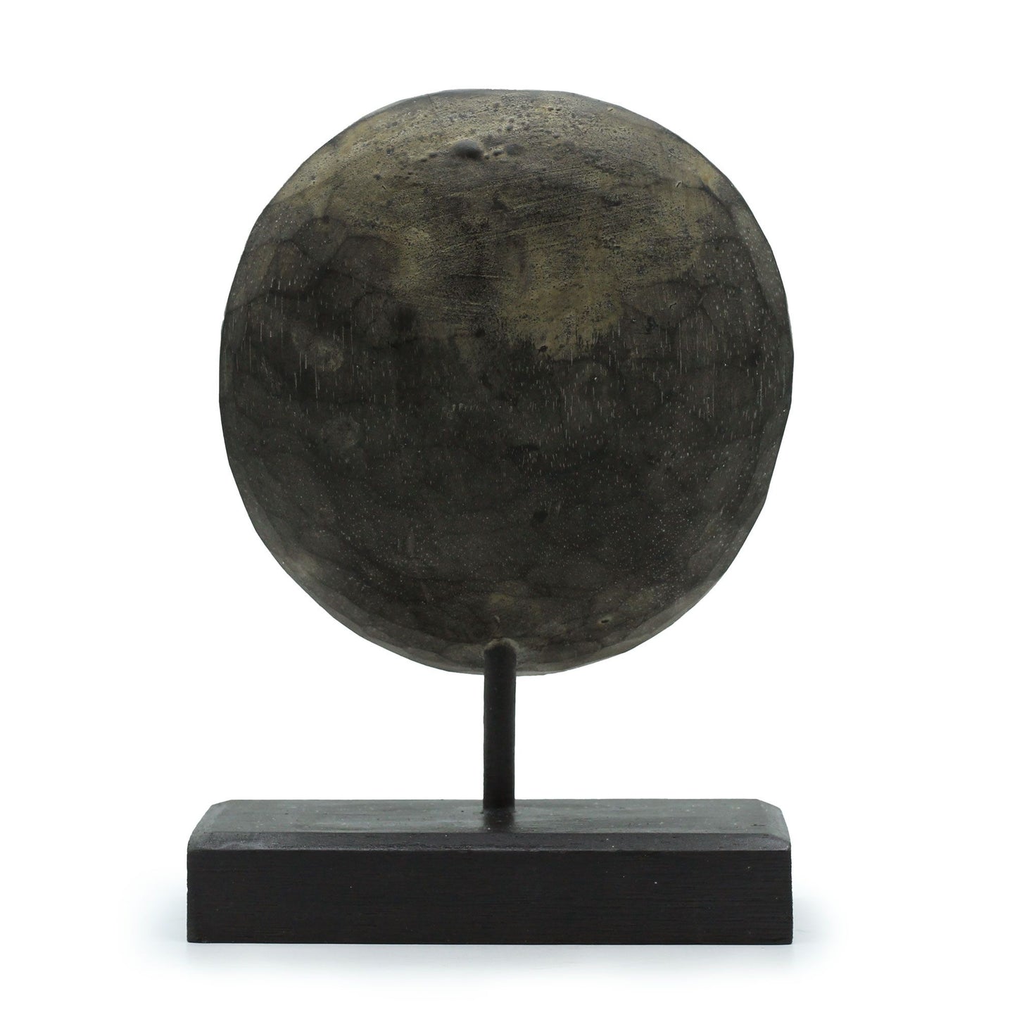 Antike Stammesmaske aus Timor - Handgeschnitztes Wandkunstwerk aus Albesia-Holz