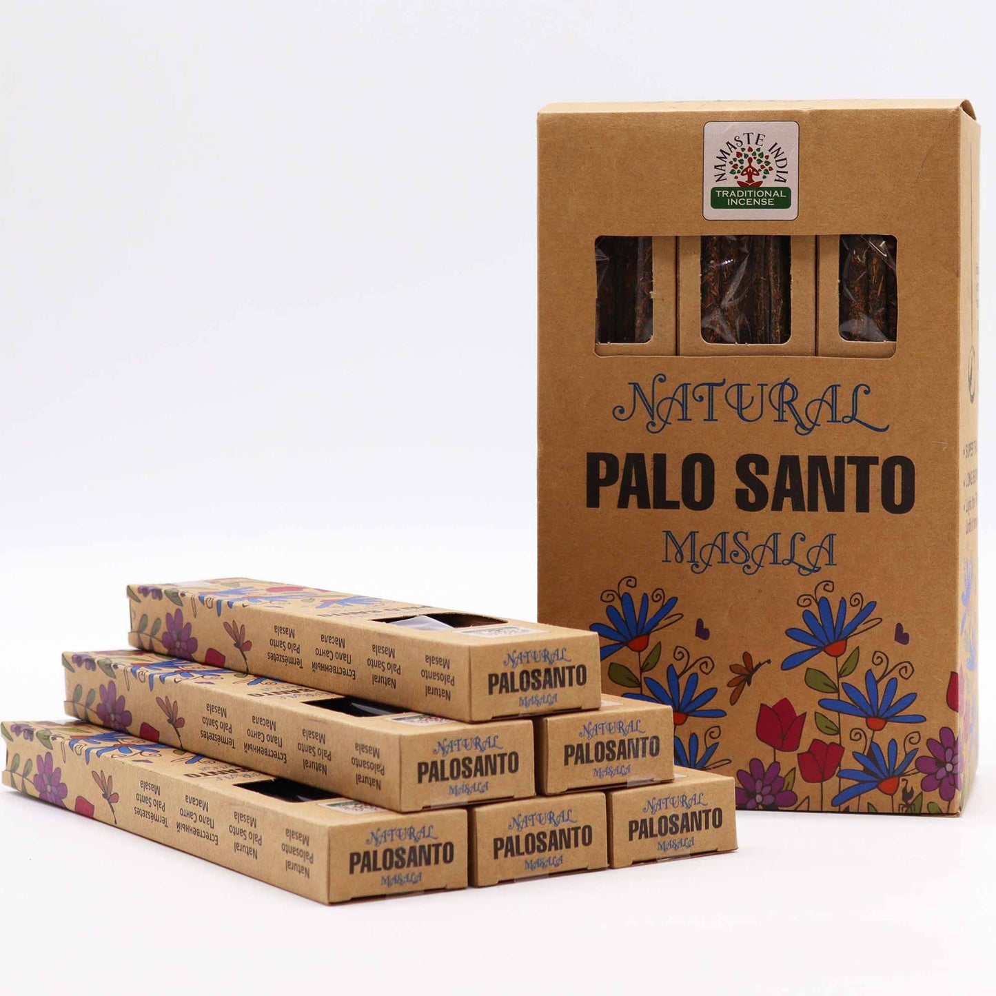 Masala Räucherstäbchen Palo Santo - 11 Stück im Geschenketui