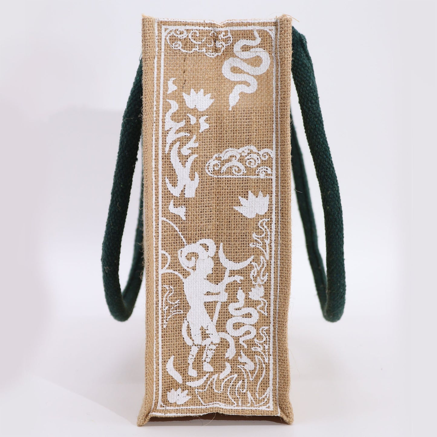 Jute Shopper 'I am Rare' mit mystischem Hop-Hasen Motiv
