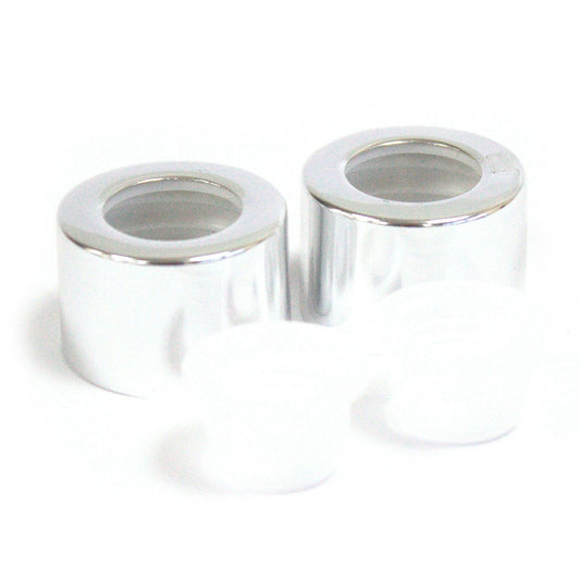 Diffusor-Verschluss Silber 3cm für RDBot Flaschen 11-16 mit Reise-Stöpsel