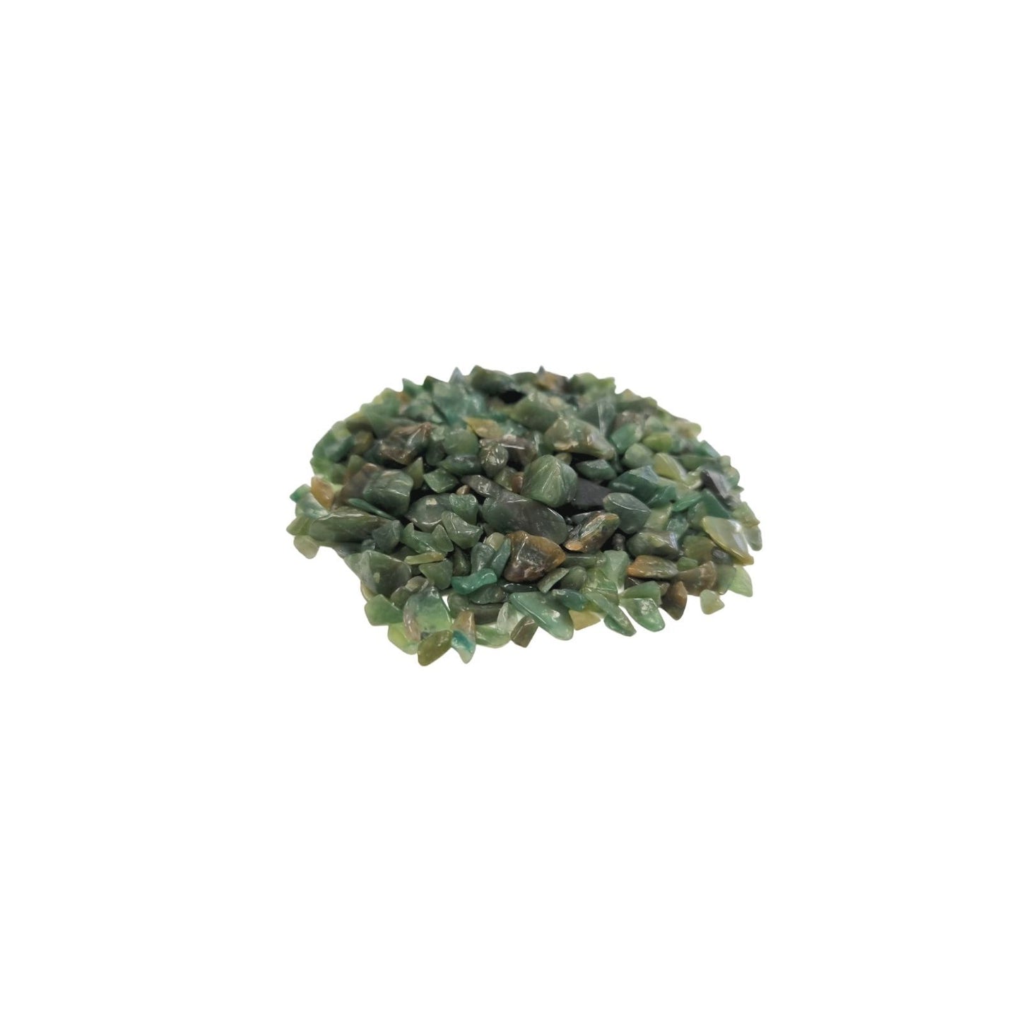 Natürliche Grüne Aventurin Chips 1kg - Edelsteinmischung für Dekoration & Kreativprojekte