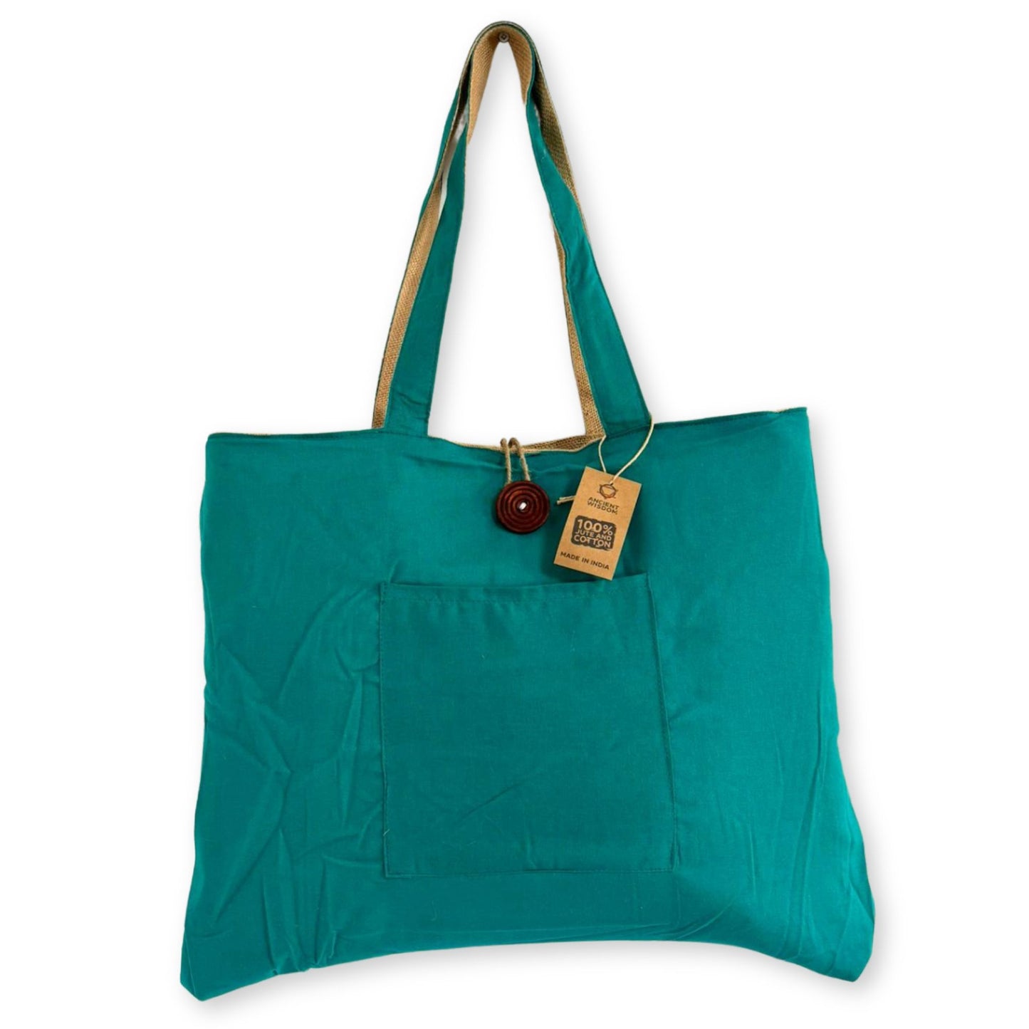 Reversible Shopper aus Jute & Baumwolle - Zwei Looks, ein nachhaltiger Stil