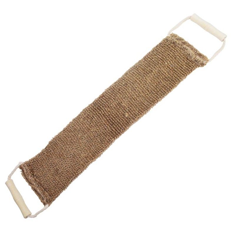Natürlicher Peelinghandschuh aus Jute-Mix für weiche Haut