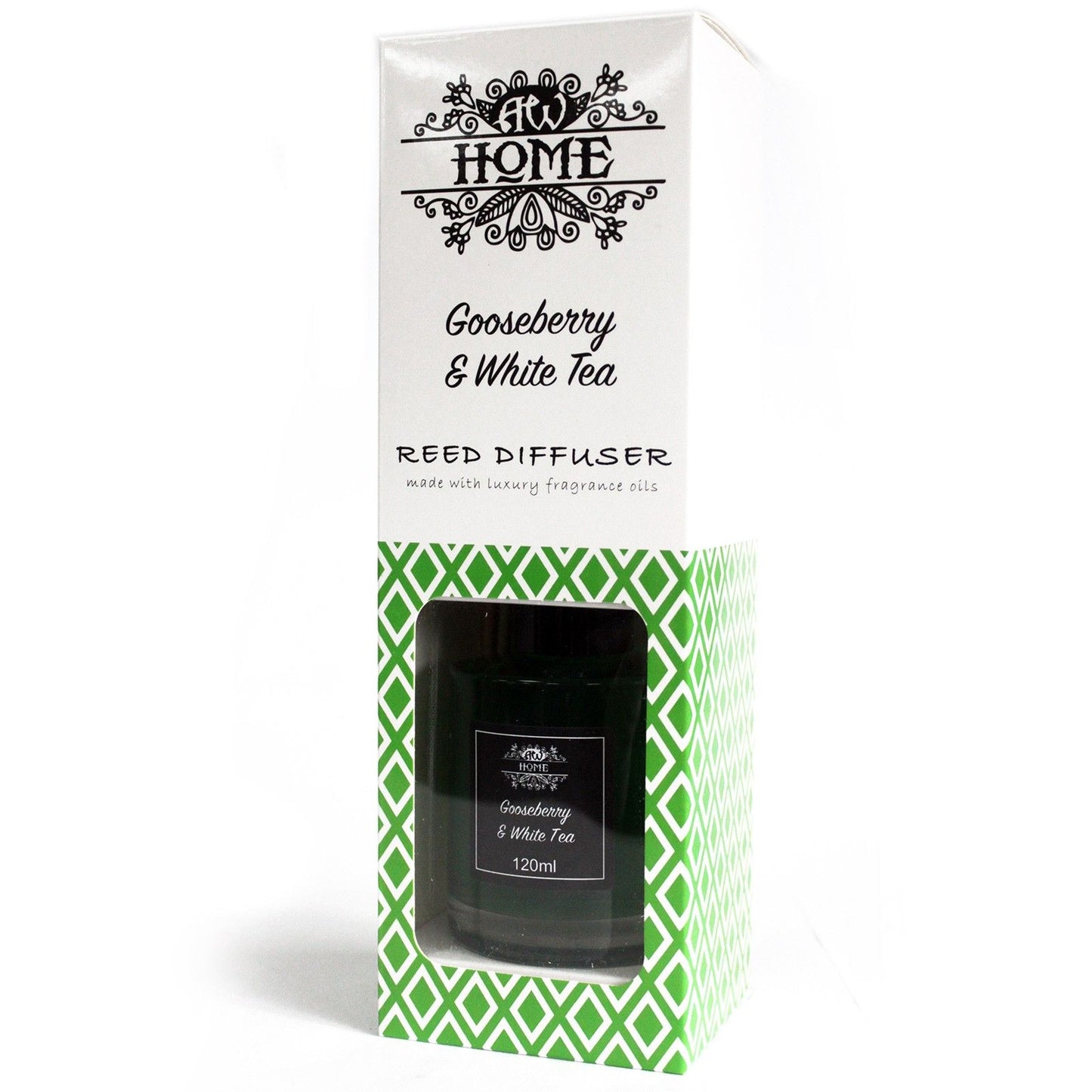 Duftstäbchen Diffusor mit Stachelbeere & Weißem Tee – 120 ml