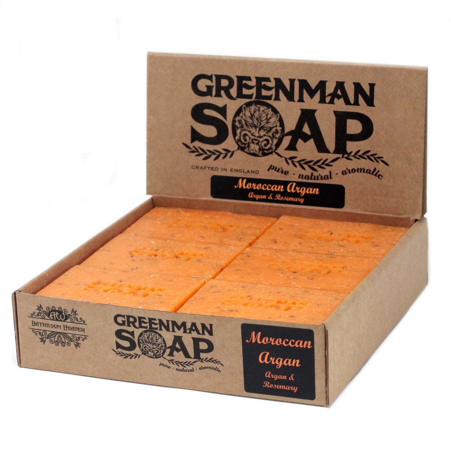 Greenman Seife Golden Argan – Handgemachtes Naturritual aus England (100g)