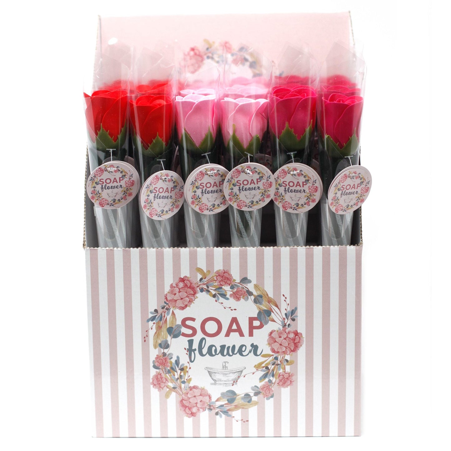 Glycerin-Seifenrose klein – Handgemachte Blume für Bad & Geschenk