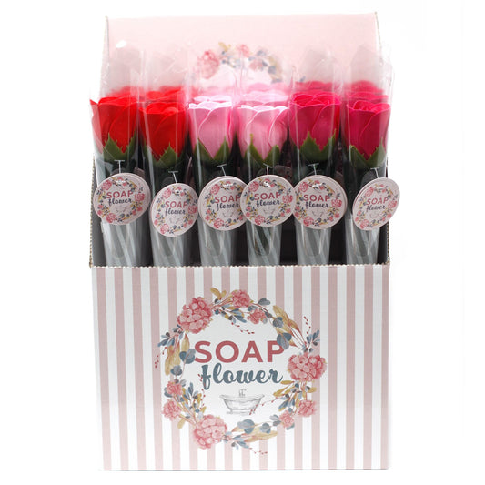 Glycerin-Seifenrose klein – Handgemachte Blume für Bad & Geschenk