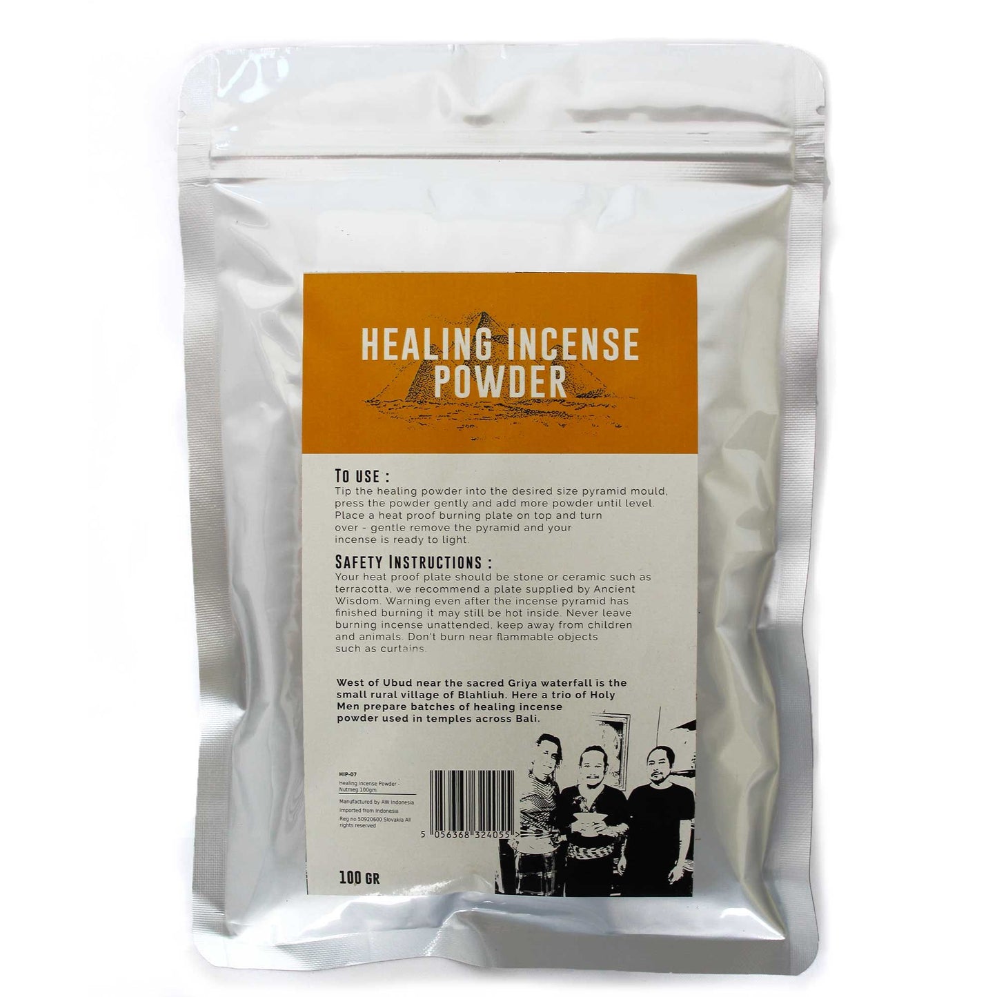 Muskatnuss Weihrauchpulver – 100g für harmonische Räucherrituale