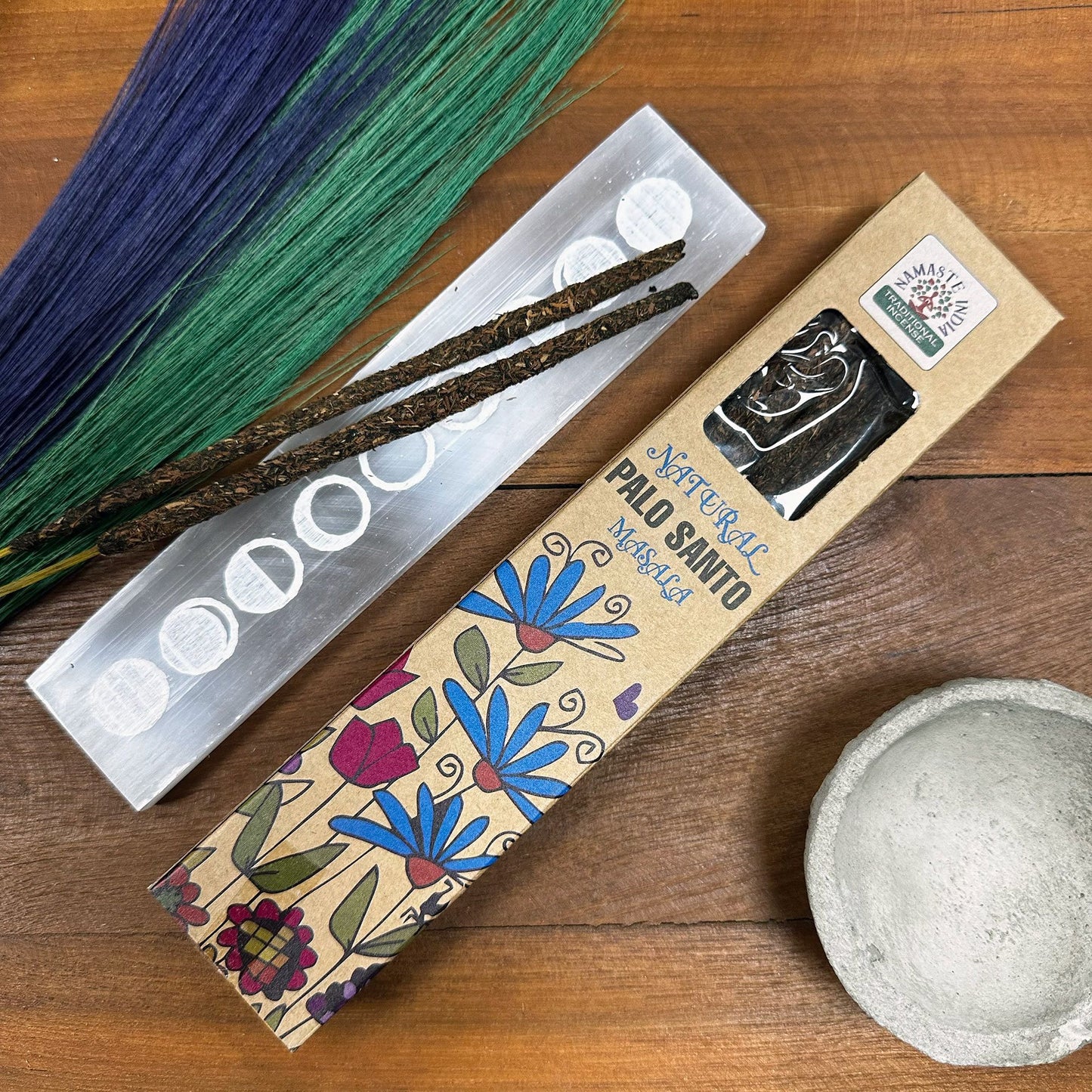 Masala Räucherstäbchen Palo Santo - 11 Stück im Geschenketui