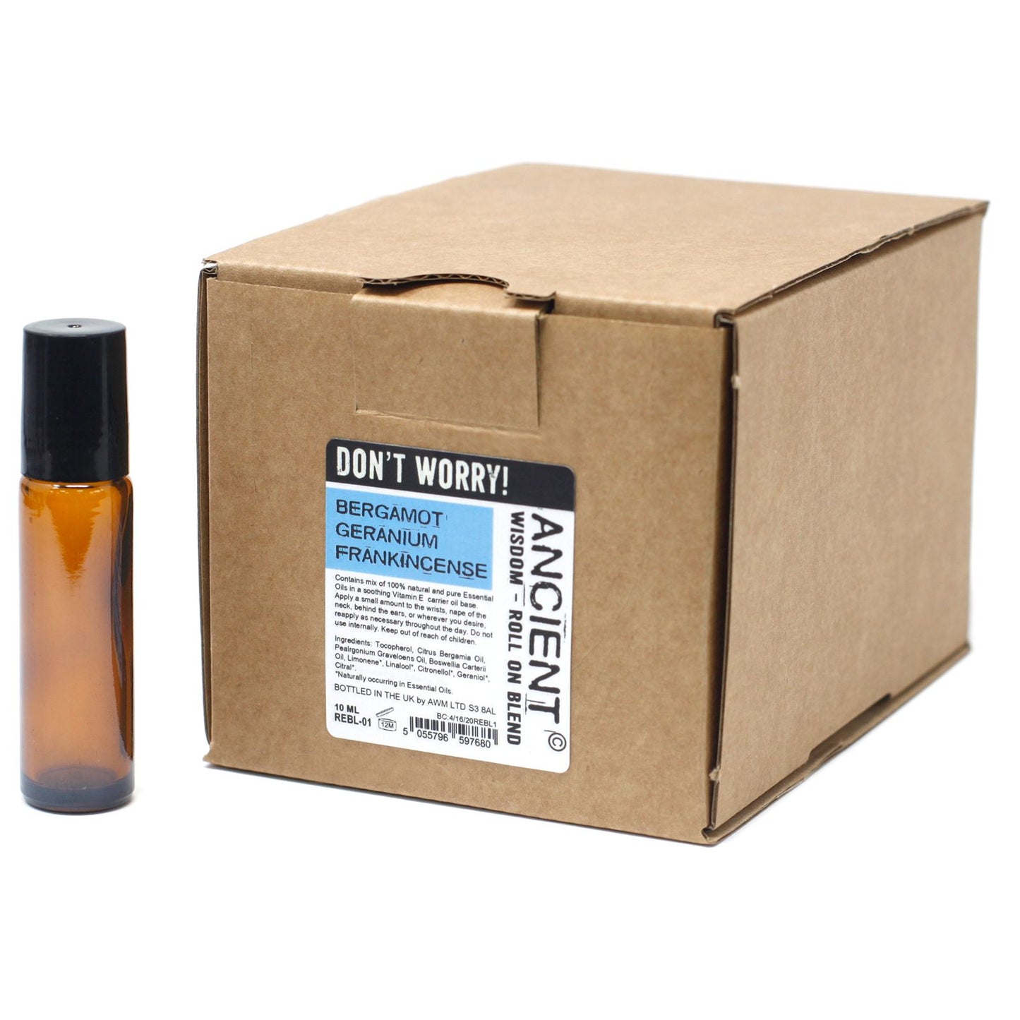 Roll-On Öl Sorglos - 30 unmarkierte Fläschchen für Ihre Aromatherapie