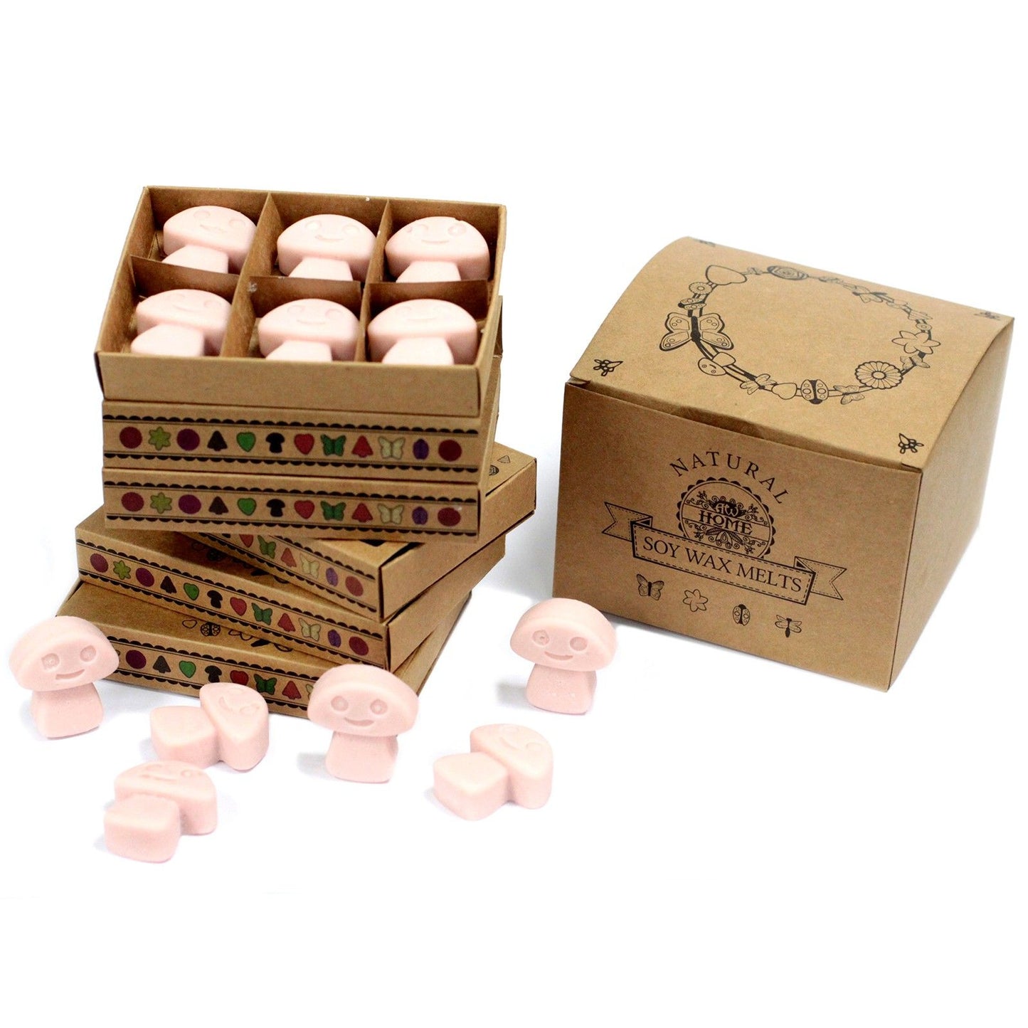 Geschenkset Duftwachs Old Ginger - 6 Stück - Paraffinfrei