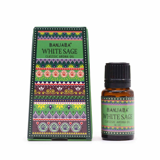 Banjara Duftöl Weißer Salbei 10ml – Mystische Aromen aus Indien