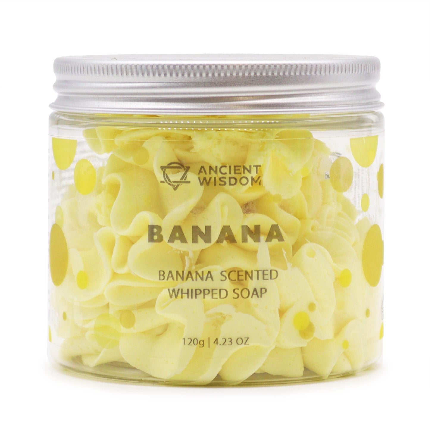 Cremige Schlagseife 'Banane' – Sanfte Reinigung mit samtiger Textur (120g)
