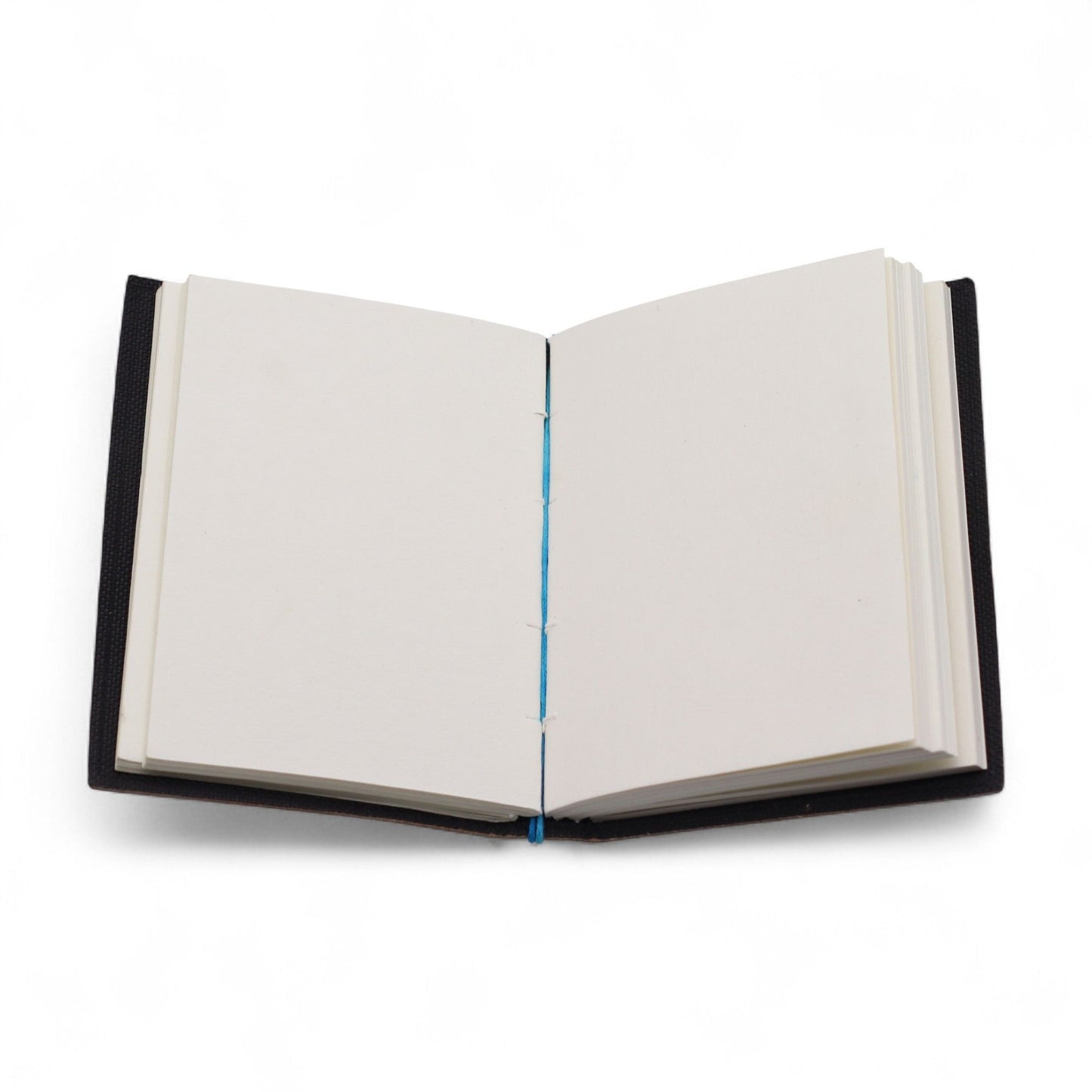 Notizbuch 'Chakra-Göttin' – Handgedrucktes Leder-Cover mit spirituellem Statement