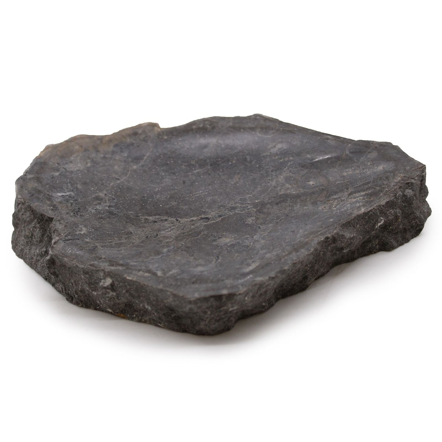 Seifenschale aus Naturstein – Grauer Marmor mit einzigartiger Maserung