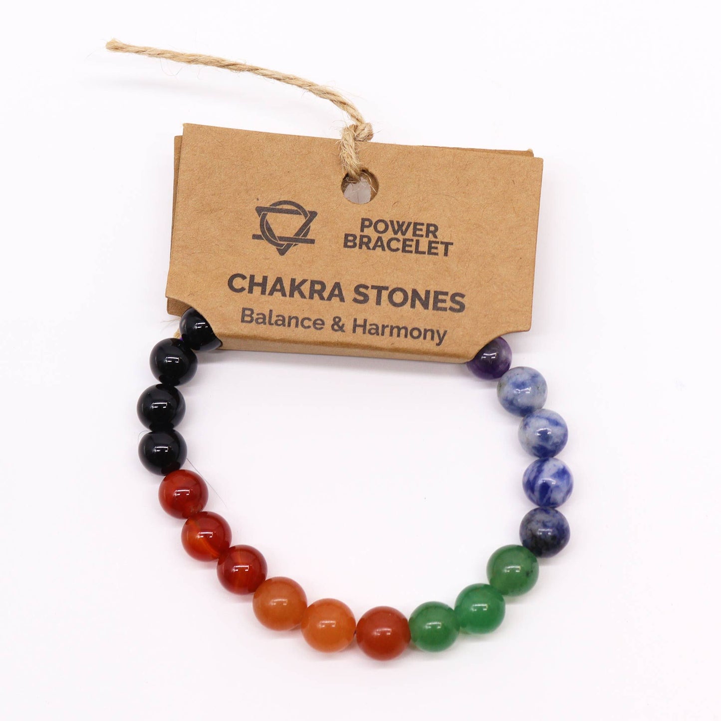 Chakra Armband mit 7 Edelsteinen – Energie & Balance