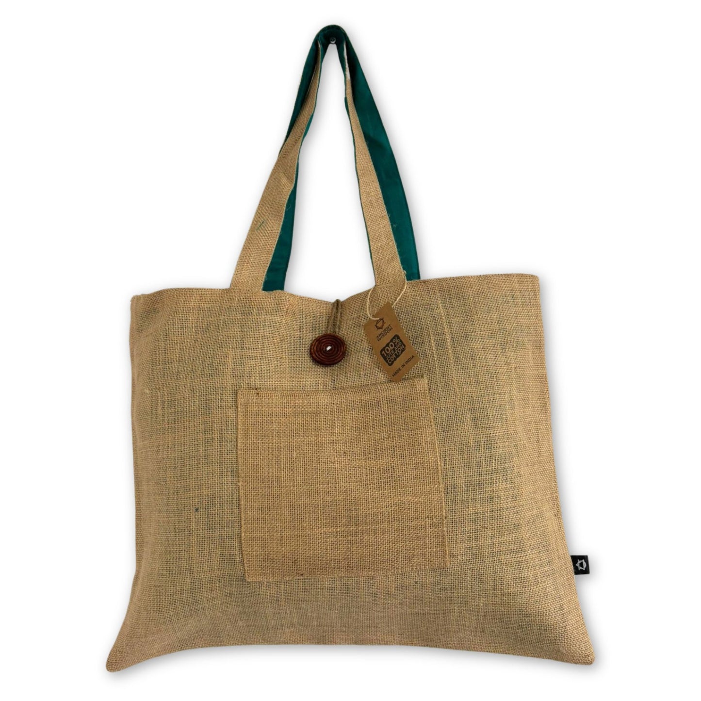 Reversible Shopper aus Jute & Baumwolle - Zwei Looks, ein nachhaltiger Stil
