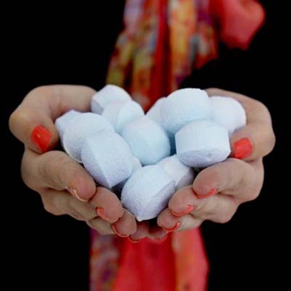 Lavendel Mini-Badebomben Box - 90 Stück für Wellness & Entspannung