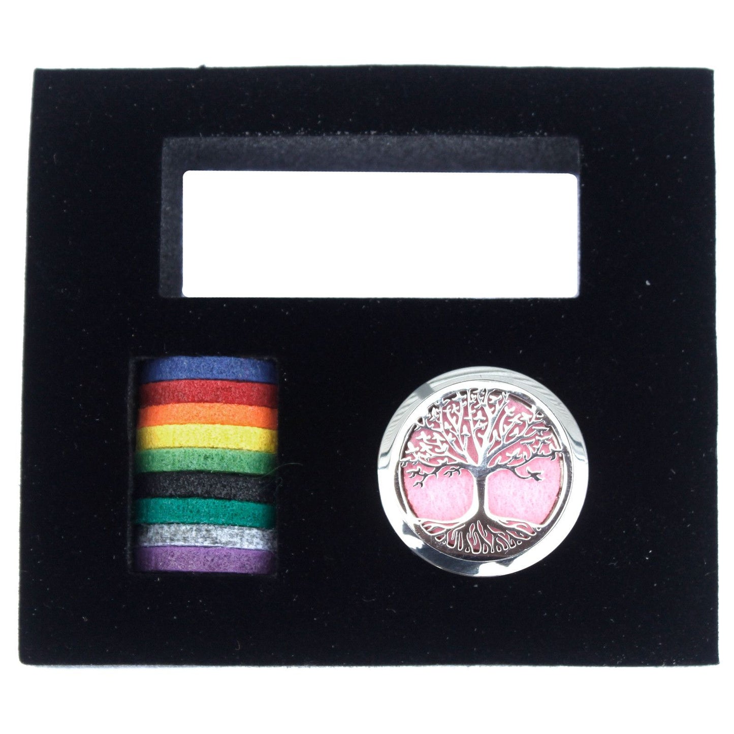 Auto-Duftset Lebensblüte - 10 wiederverwendbare Pads in Edelstahl