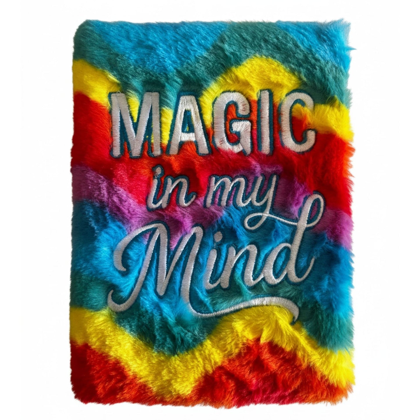 Traumtagebuch 'Magic in my Mind' – Regenbogen-Faux-Fell