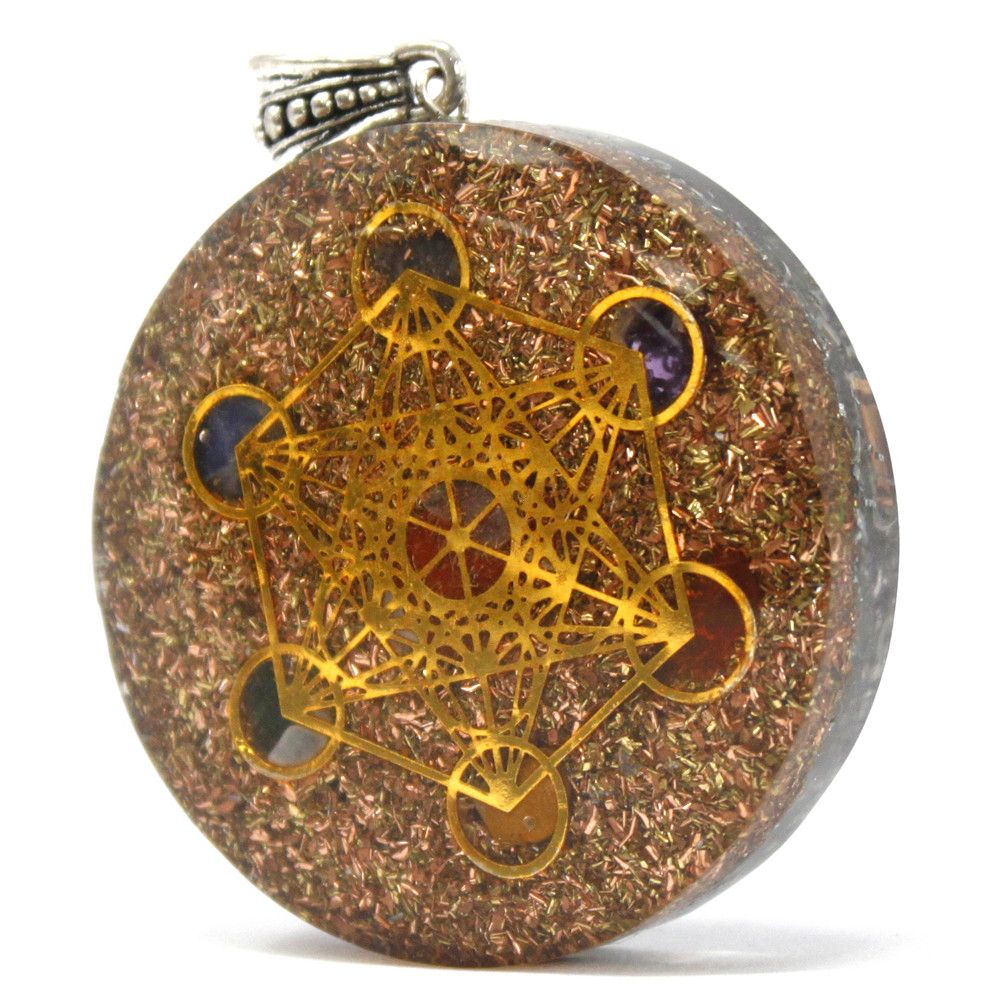 Orgonit-Anhänger Multi Power Chakra – Handgefertigter Energieträger