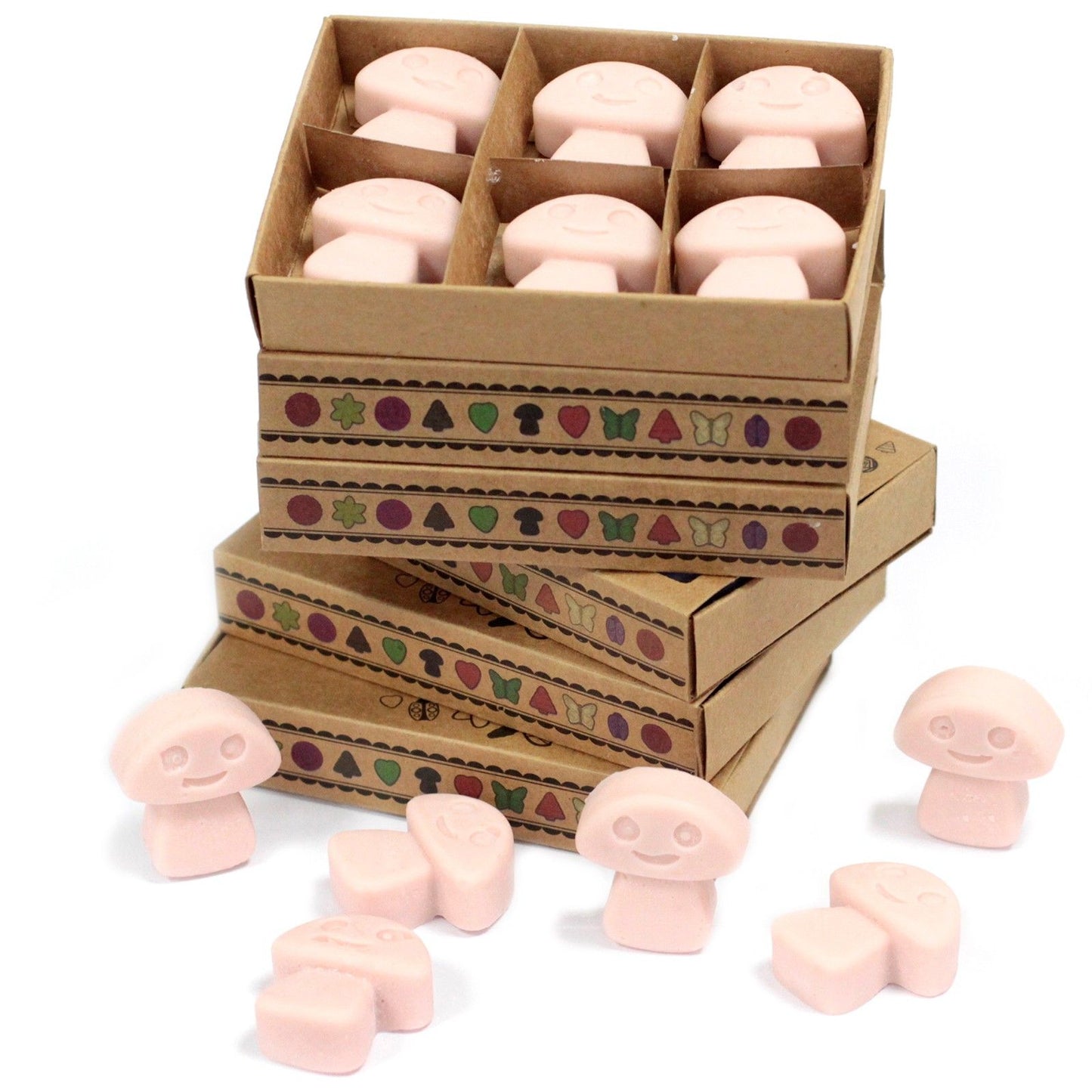 Geschenkset Duftwachs Old Ginger - 6 Stück - Paraffinfrei