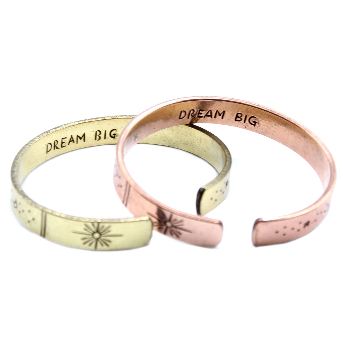 Armband 'Inspiration' aus Messing mit persönlicher Gravur